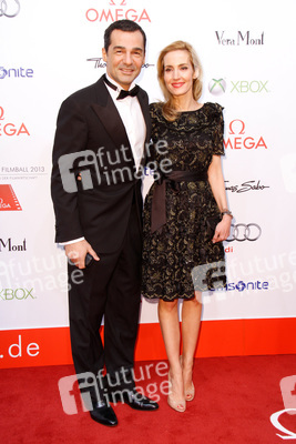 Erol Sander mit Ehefrau Caroline Godet