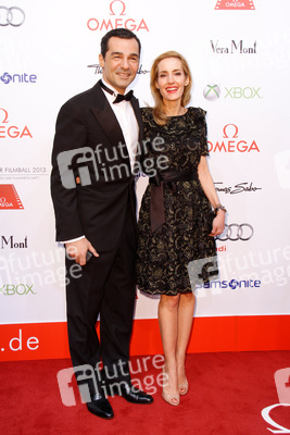 Erol Sander mit Ehefrau Caroline Godet