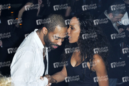 Barbara Becker mit Gast