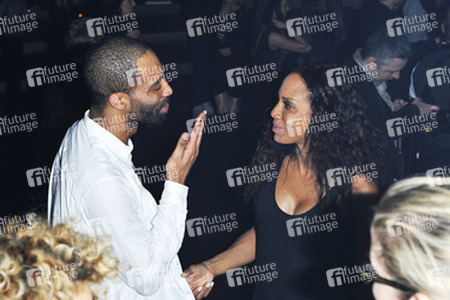 Barbara Becker mit Gast