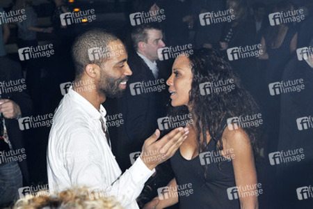 Barbara Becker mit Gast