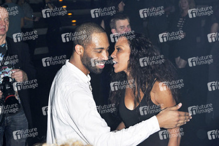 Barbara Becker mit Gast