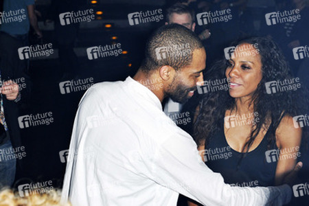 Barbara Becker mit Gast