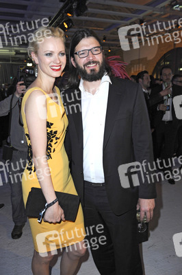 Franziska Knuppe mit Ehemann Christian Moestl