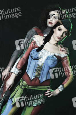 Rattenfänger von Hameln mit Ratte / Pied Piper of Hamelin with Rat