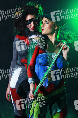 Rattenfänger von Hameln mit Ratte / Pied Piper of Hamelin with Rat