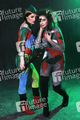 Rattenfänger von Hameln mit Ratte / Pied Piper of Hamelin with Rat