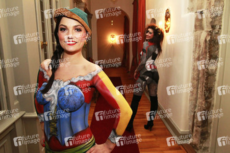 Rattenfänger von Hameln mit Ratte / Pied Piper of Hamelin with Rat