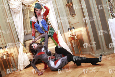 Rattenfänger von Hameln mit Ratte / Pied Piper of Hamelin with Rat