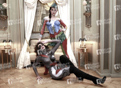 Rattenfänger von Hameln mit Ratte / Pied Piper of Hamelin with Rat