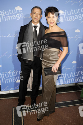 Janina Hartwig mit Lebensgefährte Reiner Fischer