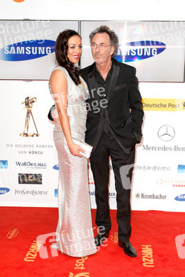 Hugo Egon Balder mit Freundin Sabah Meller