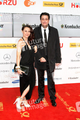 Bastian Pastewka mit Gattin Heidrun Buchmaier