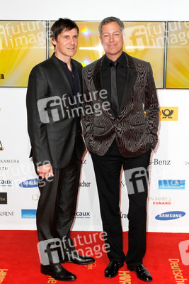 Thomas Hermanns mit Ehemann Wolfgang Macht