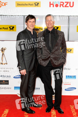 Thomas Hermanns mit Ehemann Wolfgang Macht