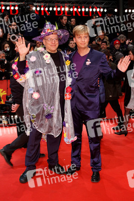 Rosa von Praunheim mit Freund Oliver Sechting