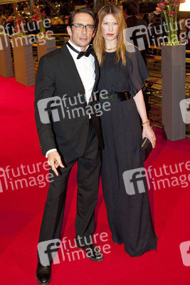 Oskar Roehler mit Ehefrau Alexandra Fischer-Roehler