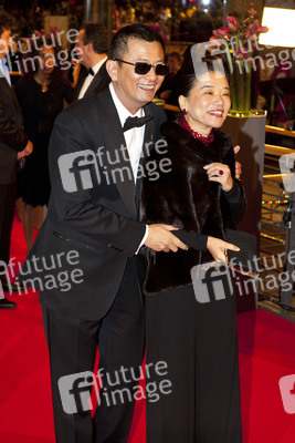 Wong Kar Wai mit Ehefrau Esther