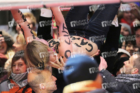 Femen Demonstrantin