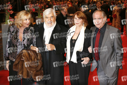 Mario Adorf mit Gattin Monique, Senta Berger, Michael Verhoeven