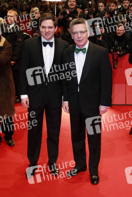 Thomas de Maizière mit Sohn Kilian