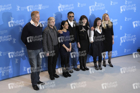 Tim Robbins, Andreas Dresen, Jury President Wong Kar Wai, Shirin Neshat, Susanne Bier, Athina Rachel Tsangari, Ellen Kuras