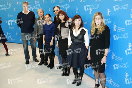 Tim Robbins, Andreas Dresen, Jury President Wong Kar Wai, Shirin Neshat, Susanne Bier, Athina Rachel Tsangari, Ellen Kuras