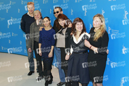 Tim Robbins, Andreas Dresen, Jury President Wong Kar Wai, Shirin Neshat, Susanne Bier, Athina Rachel Tsangari, Ellen Kuras