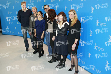 Tim Robbins, Andreas Dresen, Jury President Wong Kar Wai, Shirin Neshat, Susanne Bier, Athina Rachel Tsangari, Ellen Kuras