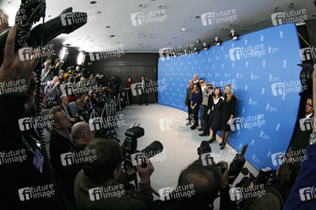 Tim Robbins, Andreas Dresen, Jury President Wong Kar Wai, Shirin Neshat, Susanne Bier, Athina Rachel Tsangari, Ellen Kuras