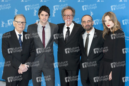 Ennio Morricone, Jim Sturgess, Geoffrey Rush, Giuseppe Tornatore, Sylvia Hoeks
