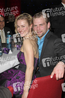 Rhea Harder mit Lebensgefährte Jörg Vennewald