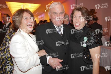 Kirsten Niehuus mit Eltern Christa und Günter