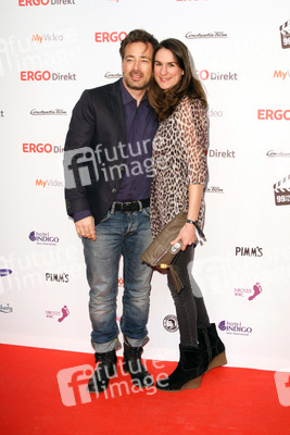 Jan Sosniok mit Freundin Nadine Möllers