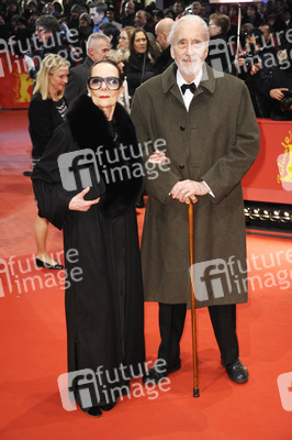 Christopher Lee mit Ehefrau Gitte