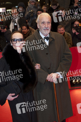 Christopher Lee mit Ehefrau Gitte