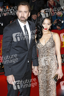 Nicolas Cage mit Ehefrau Alice Kim