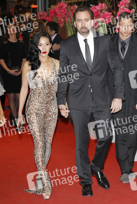 Nicolas Cage mit Ehefrau Alice Kim