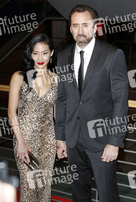 Nicolas Cage mit Ehefrau Alice Kim