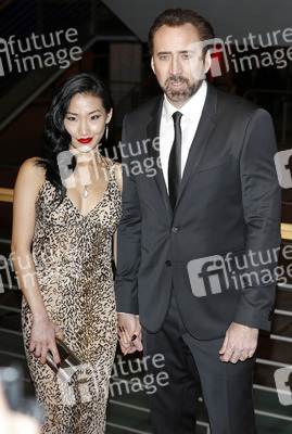 Nicolas Cage mit Ehefrau Alice Kim