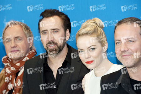 Uwe Ochsenknecht, Nicolas Cage, Emma Stone, Kirk De Micco