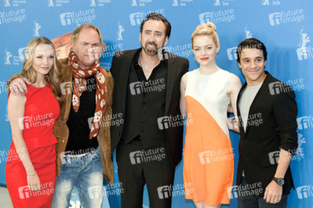 Uwe Ochsenknecht, Janin Reinhardt, Nicolas Cage, Emma Stone, Kostja Ullmann