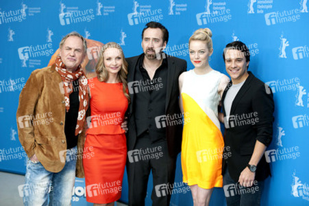 Uwe Ochsenknecht, Janin Reinhardt, Nicolas Cage, Emma Stone, Kostja Ullmann