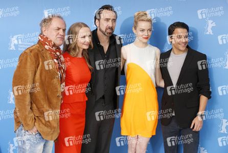 Uwe Ochsenknecht, Janin Reinhardt, Nicolas Cage, Emma Stone, Kostja Ullmann