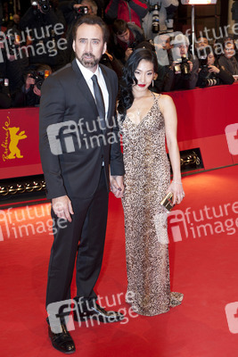 Nicolas Cage mit Ehefrau Alice Kim