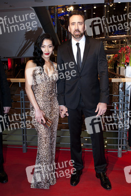 Nicolas Cage mit Ehefrau Alice Kim