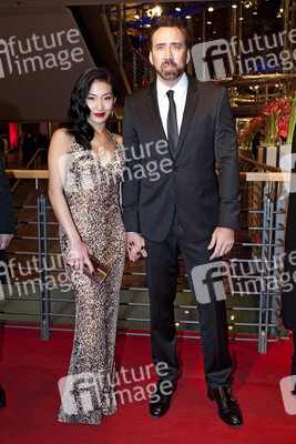 Nicolas Cage mit Ehefrau Alice Kim