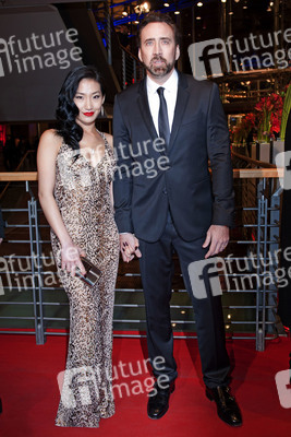 Nicolas Cage mit Ehefrau Alice Kim