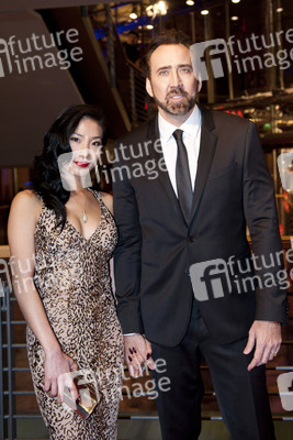 Nicolas Cage mit Ehefrau Alice Kim