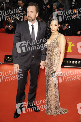 Nicolas Cage mit Ehefrau Alice Kim